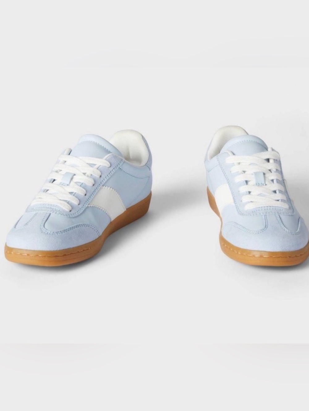 Women's Target Spencer Sneakers Light Blue White Size 9.5 - Picture 1 of 7
